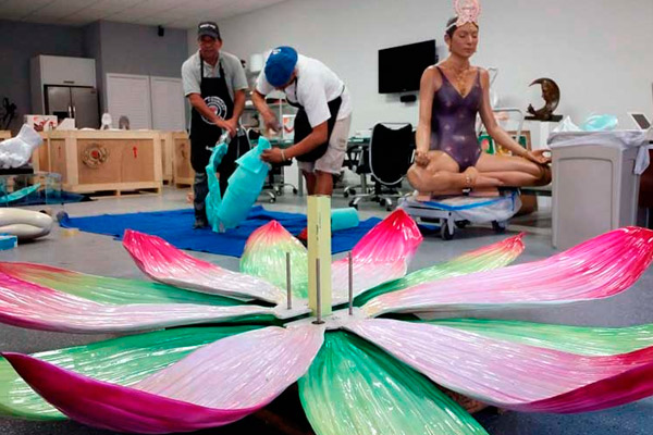 Bronze Casting for Carole Feuerman Hyperrealist Sculptures